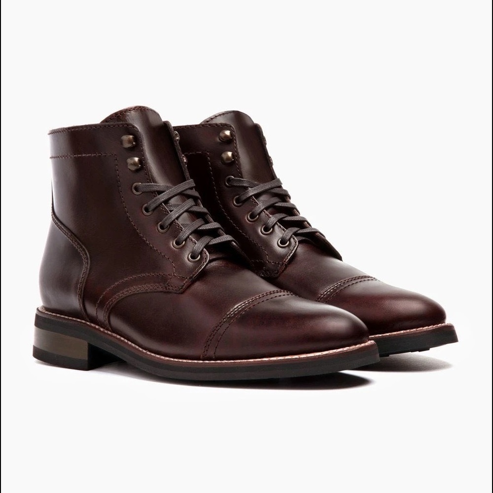 Thursday Boots Brown Captain Boots Leather sz 10 new